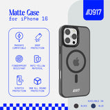 0917 Frosted Matte Case for iPhone 16 Series