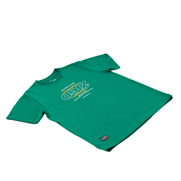 Tシャツ・カットソー [Hello Sunrise]HS Mini OG Logo Tee_Emerald Sea R4995 BASIC LONG SLEEVE T-SHIRT WITH S.R.S. LOGO AND VAMPIRE