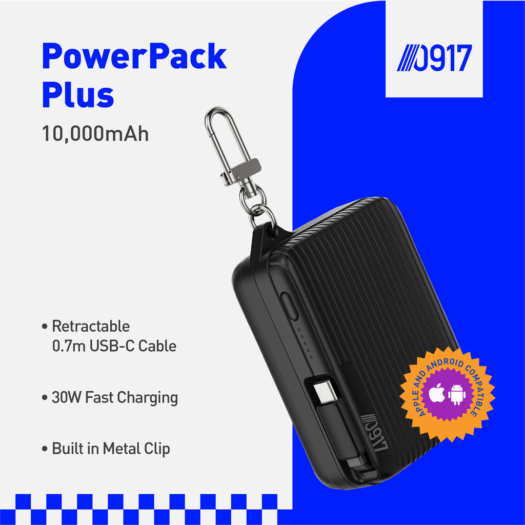 0917 PowerPack Plus 10000mAh Power Bank