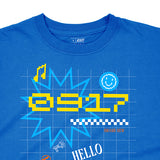0917 Hello World Grid T-Shirt