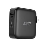 0917 2-in-1 10,000 mAh Powerbank Wall Charger