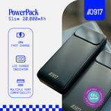 0917 Power Pack Slim 20,000mAh Powerbank with 20W Fast Charging