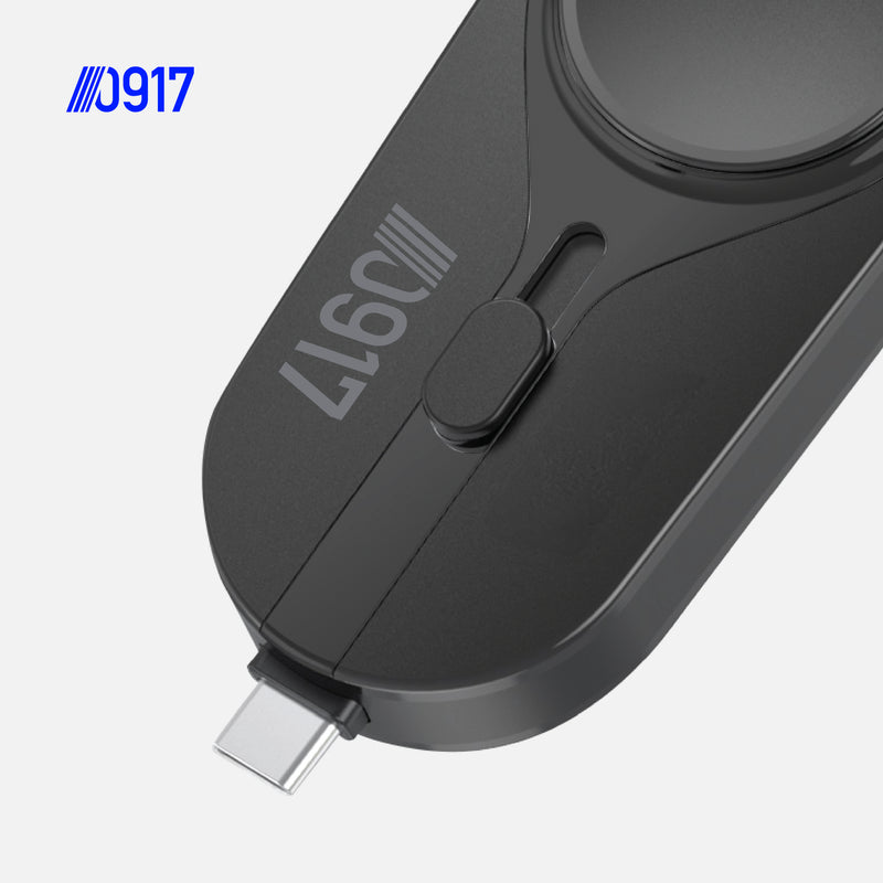 0917 Power Pack Pocket 2000mAh Powerbank with Wireless Charging for Apple Watch