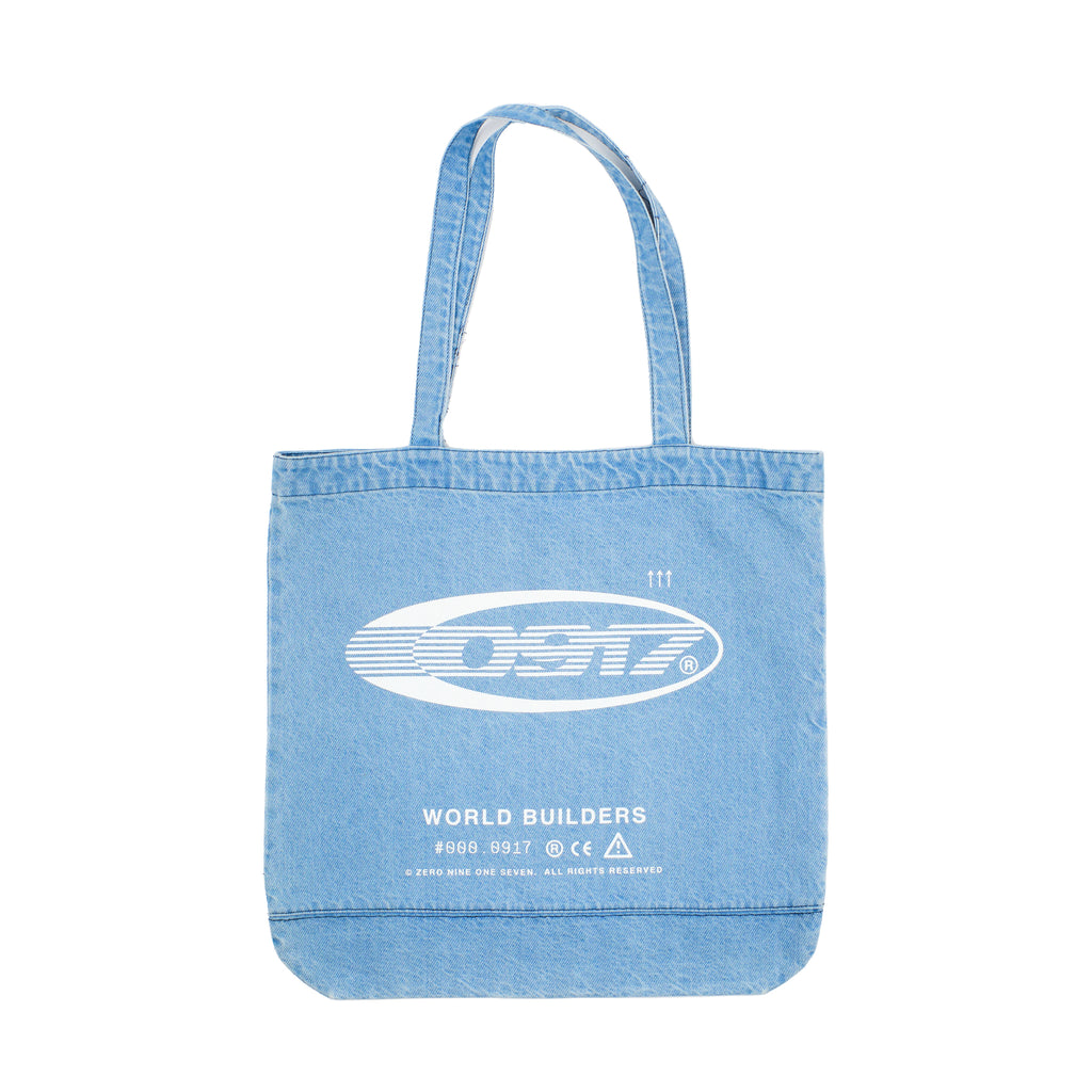 0917 Framework Denim Tote Bag