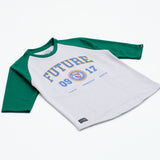 0917 Future Raglan Shirt - Gray/Green