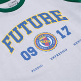 0917 Future Raglan Shirt - Gray/Green