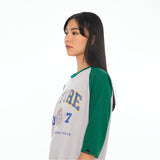 0917 Future Raglan Shirt - Gray/Green