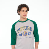 0917 Future Raglan Shirt - Gray/Green