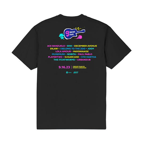 Official G Music Fest 2023 Short Sleeve T-Shirt