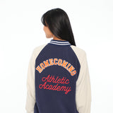 0917 Homecoming Varja Jacket - Navy Blue Cream