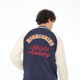 0917 Homecoming Varja Jacket - Navy Blue Cream