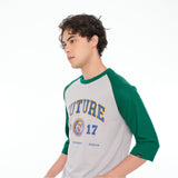 0917 Future Raglan Shirt - Gray/Green