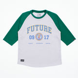 0917 Future Raglan Shirt - Gray/Green