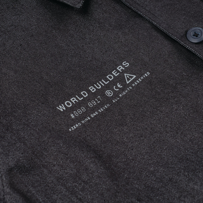 0917 Framework Black Denim Jacket