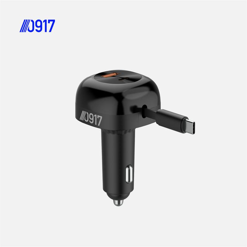 0917 PowerStation CarPro with Built-In Type-C Cable
