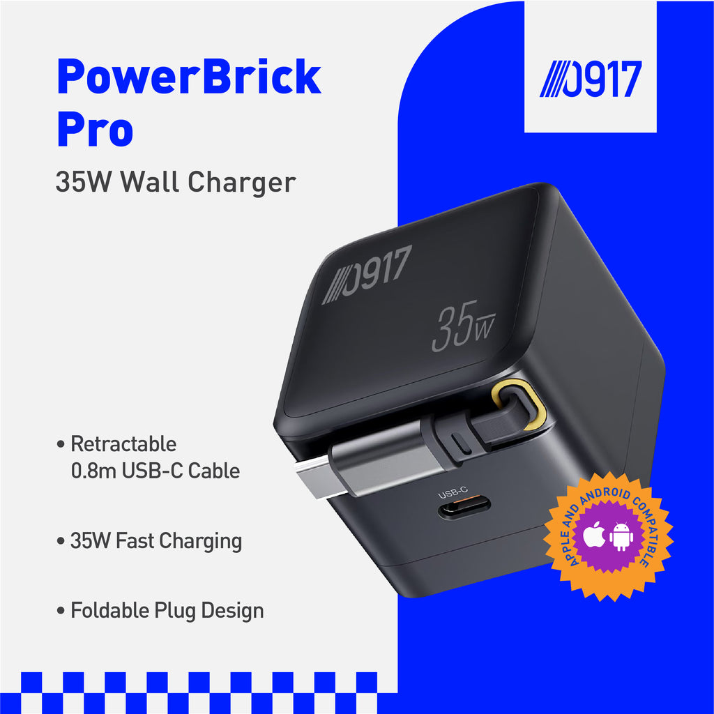 0917 PowerBrick Pro 35W Wall Charger