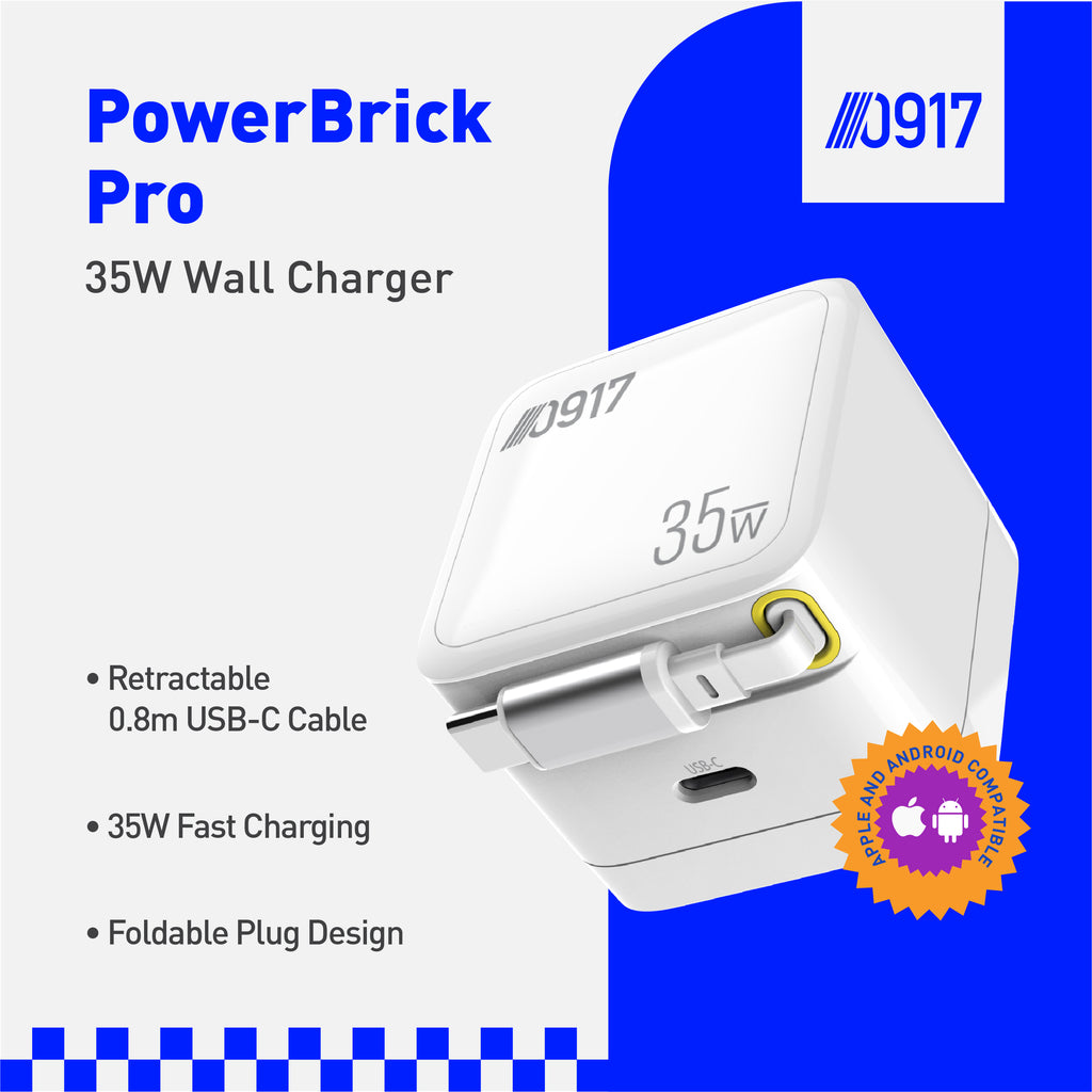 0917 PowerBrick Pro 35W Wall Charger