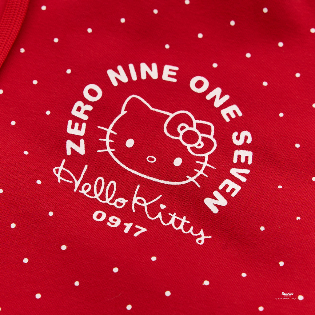 0917 Hello Kitty Emblem Hoodie