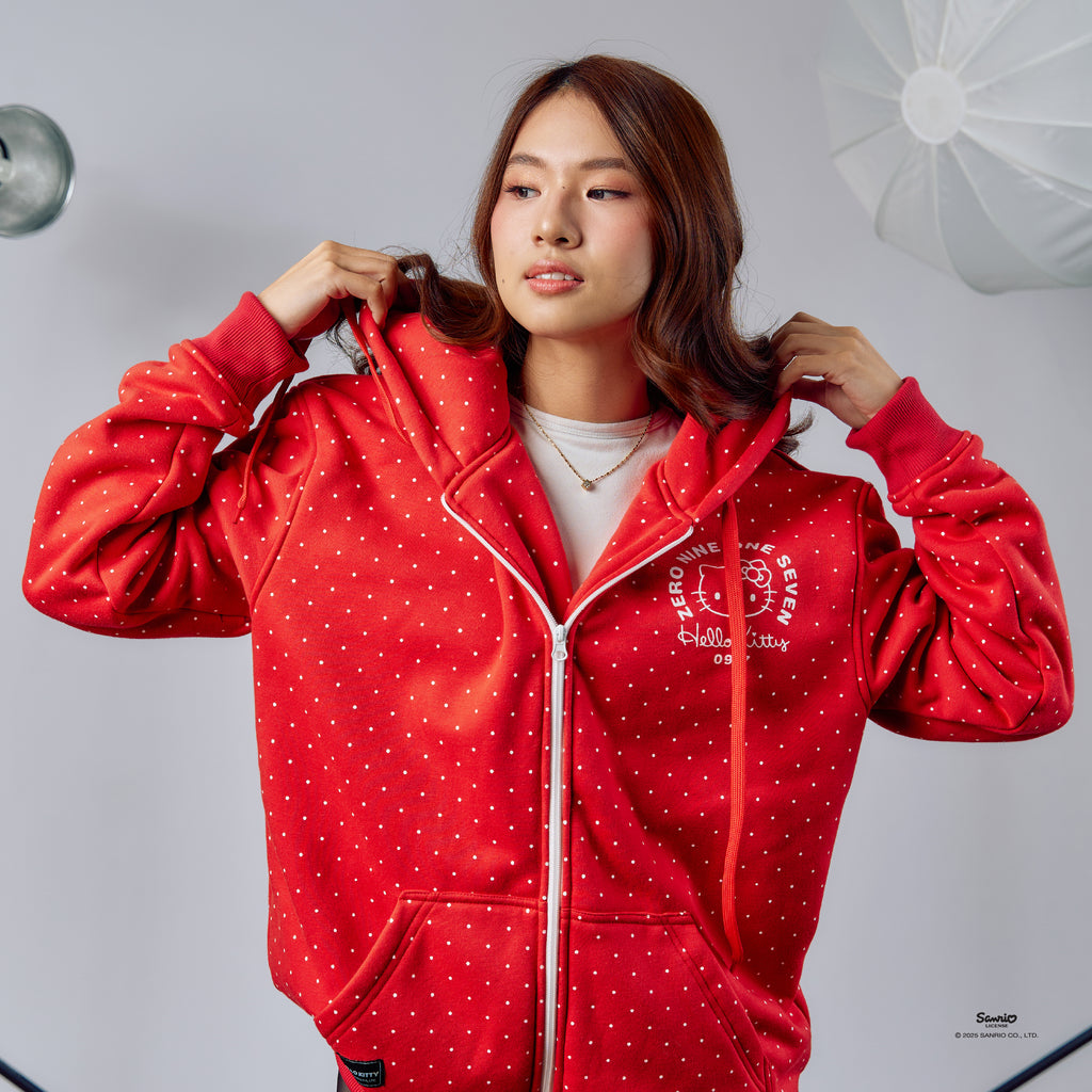 0917 Hello Kitty Emblem Hoodie