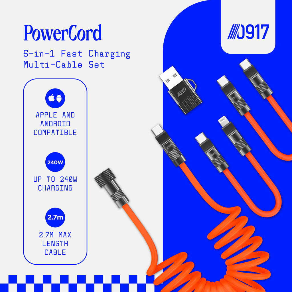 0917 5-in-1 240W Cable