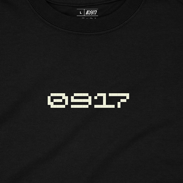 0917 Hello World Check Oversized T-Shirt