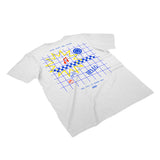 0917 Hello World Grid Oversized T-Shirt