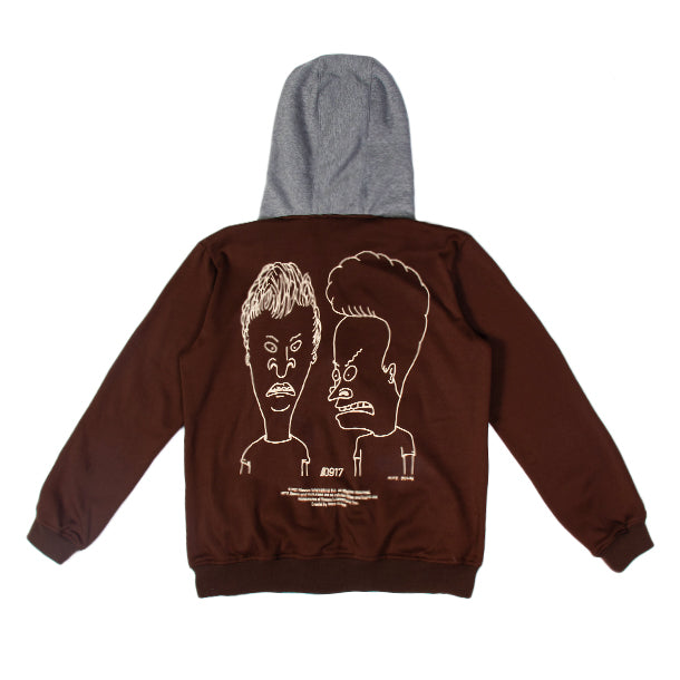 0917 Beavis and Butthead Hoodie Back