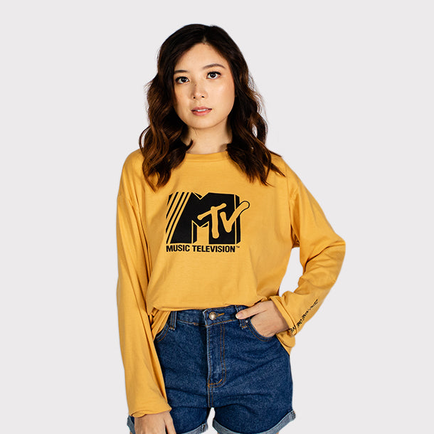 0917 MTV Mustard Long Sleeve