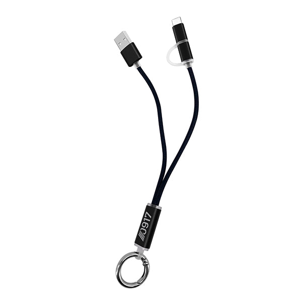 0917 2-in-1 Cable Keychain