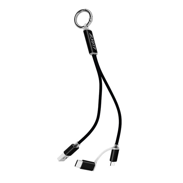 0917 2-in-1 Cable Keychain