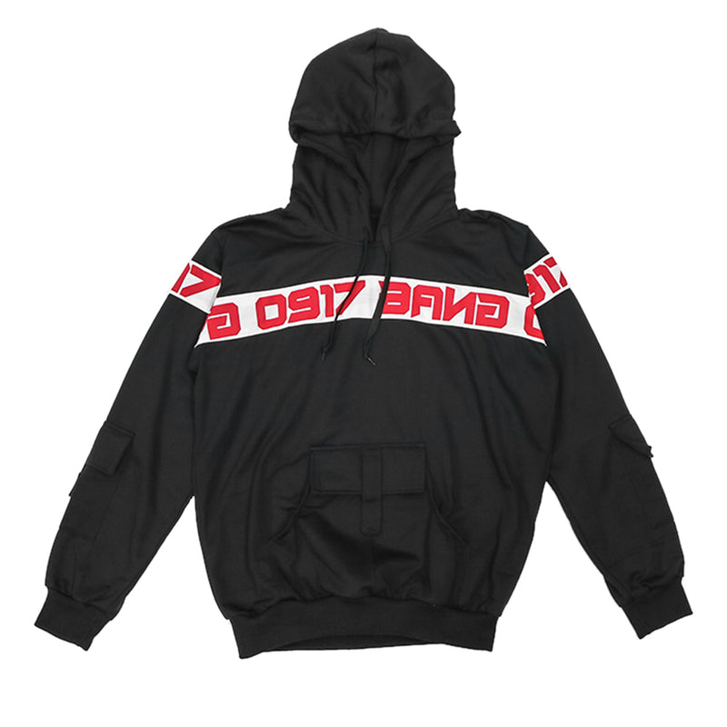 0917 Bang One Strip Hoodie
