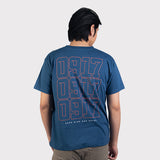 0917 Row Graphic T-Shirt Male Back