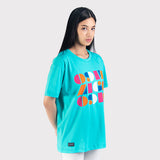 0917 Stack Graphic T-Shirt Female Side