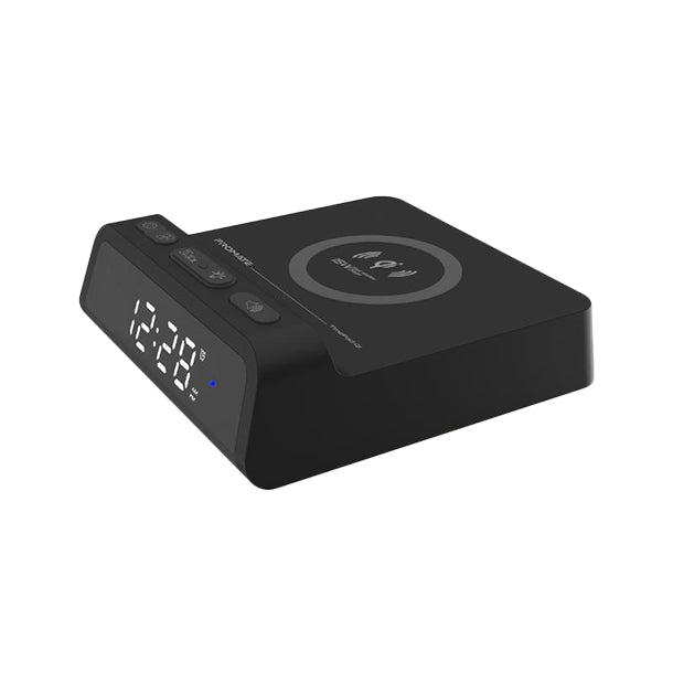 Promate Time Pad with 10W Wireless Charger Side 1